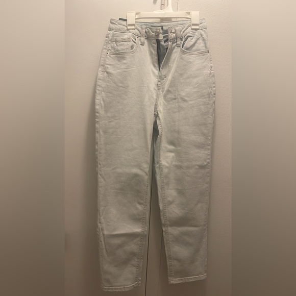 WILD FABLE SUPER HUGH-RISE CURVY TAPERED JEANS - Picture 4 of 7